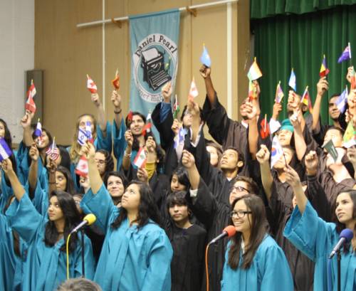 Daniel Pearl Magnet High School in Van Nuys, CA 10/25/12