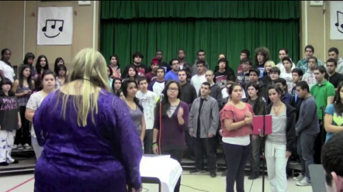 Daniel Pearl Magnet High School in Van Nuys, CA 10/25/12